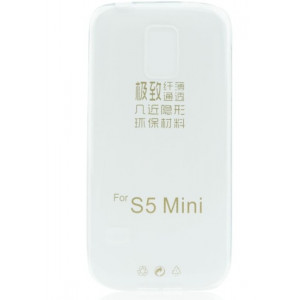 Silikónové púzdro Samsung Galaxy S5 mini Back Case Ultra Slim 0,3mm transparentné